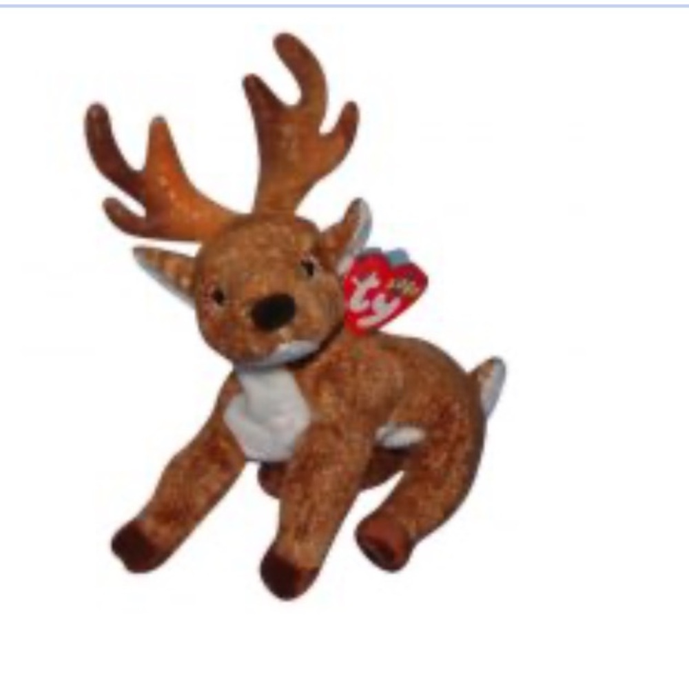 2000 Roxie the Reindeer Beanie Baby (Black Nose)
